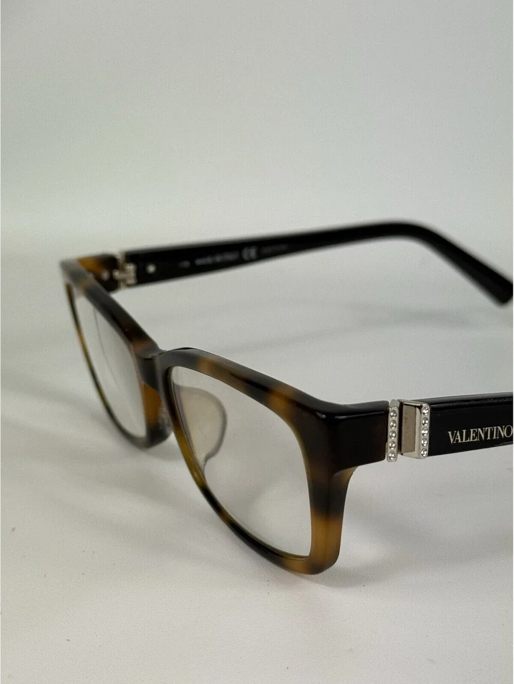 Valentino Authentic Eyeglasses V2615R 214 52 [] 16 130 MM Black Tortoise